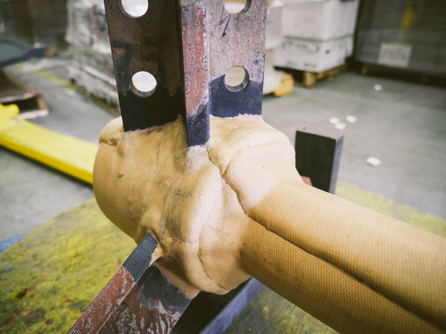 Rubber Lined Shaft